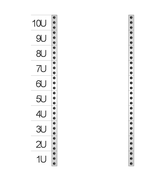 visio rack stencils with u numbers